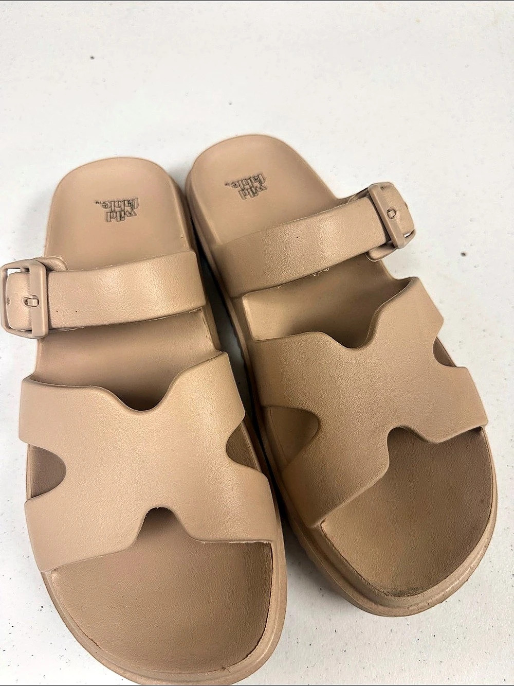 wild fable Robbie Slide Sandals Brown